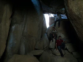 Panoramic view of Sidarabetta hill and the surrounding landscape