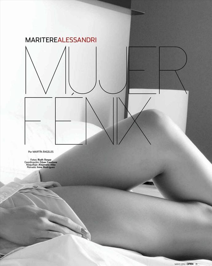 Maritere Alessandri Heats Up Open Mexico Magazine Covers