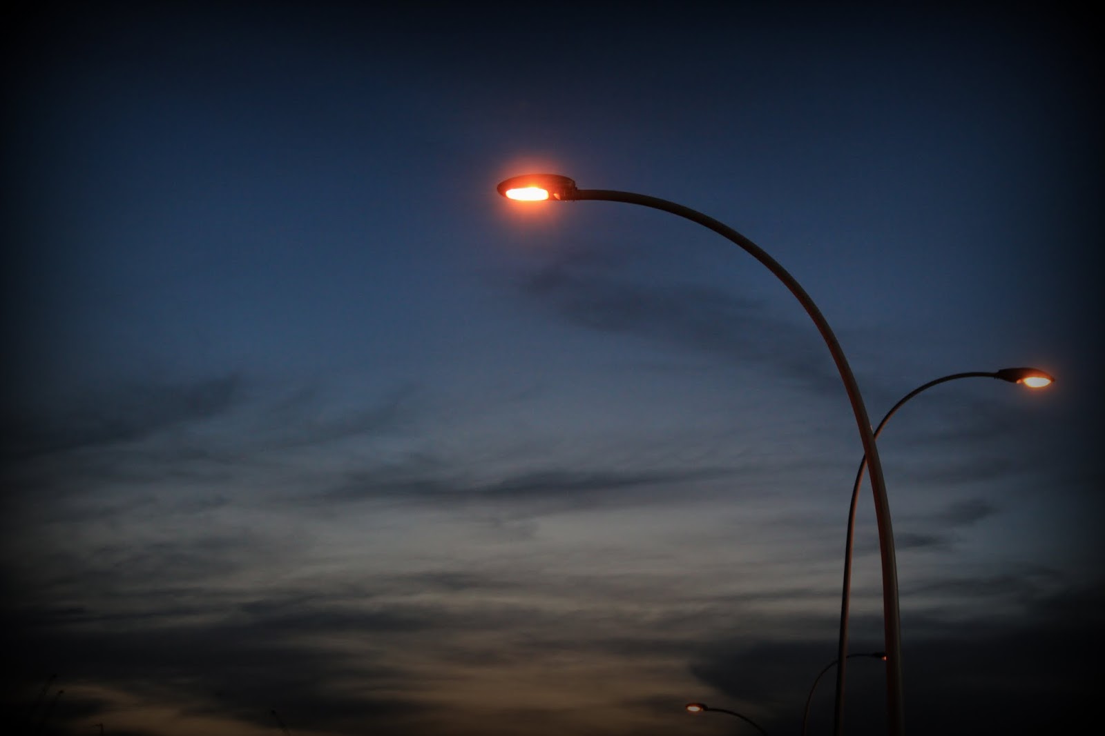 Just capture... Lamp Post at night