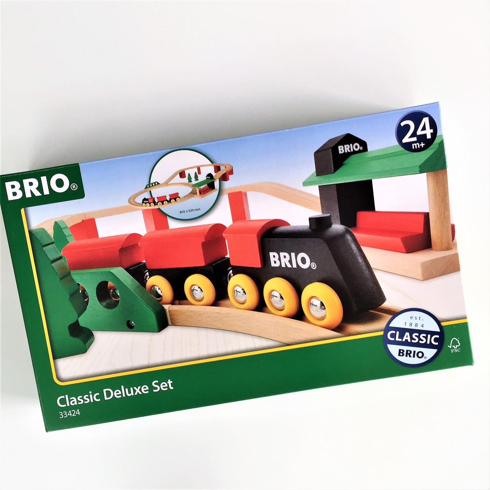 PRODUCT REVIEW: BRIO CLASSIC DELUXE TRAIN SET 33424 FROM 