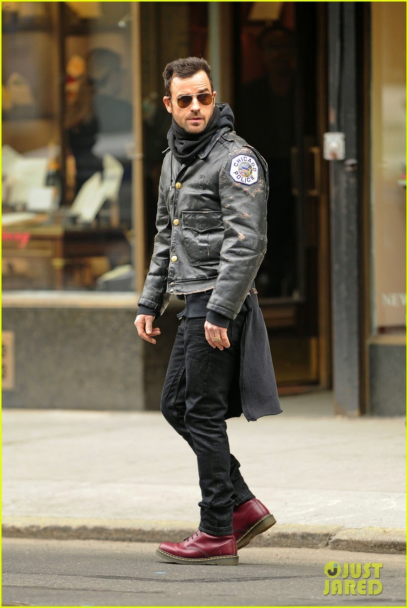 Celeb Diary: Justin Theroux going for a stroll on Madison Avenue in New ...