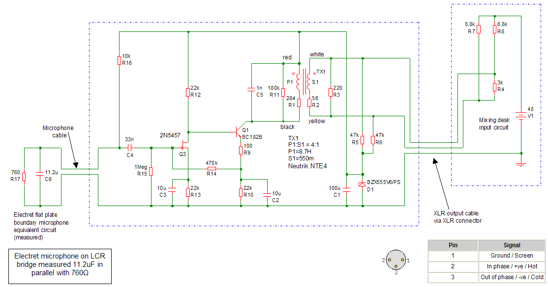 JP Speaks Peter's Phantom Powered Condenser Microphone PreAmplifier