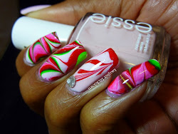 christmas candy lockdown nails nail cane canes lacquer holiday