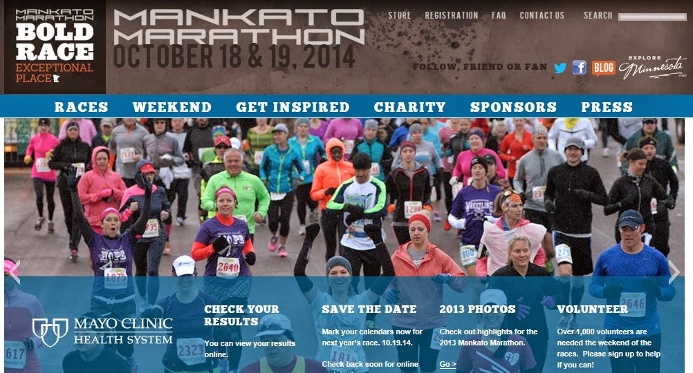 Running In Cheetah Leggings Mankato Half Marathon 2013 (Running