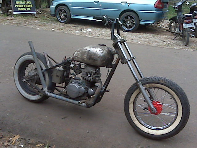 Kawasaki 200 чоппер