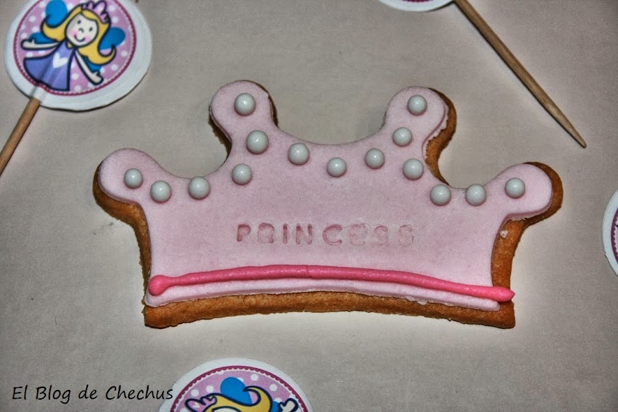 Galletas para princesas, El BLog de Chechus, Chechus Cupcakes