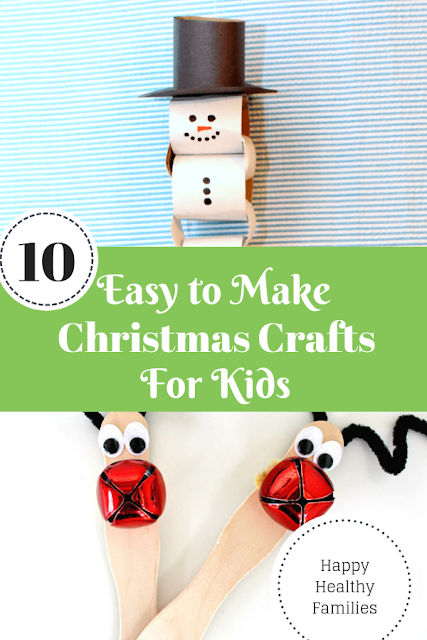 10 easy crafts preschoolers and older kids will love to make this Christmas