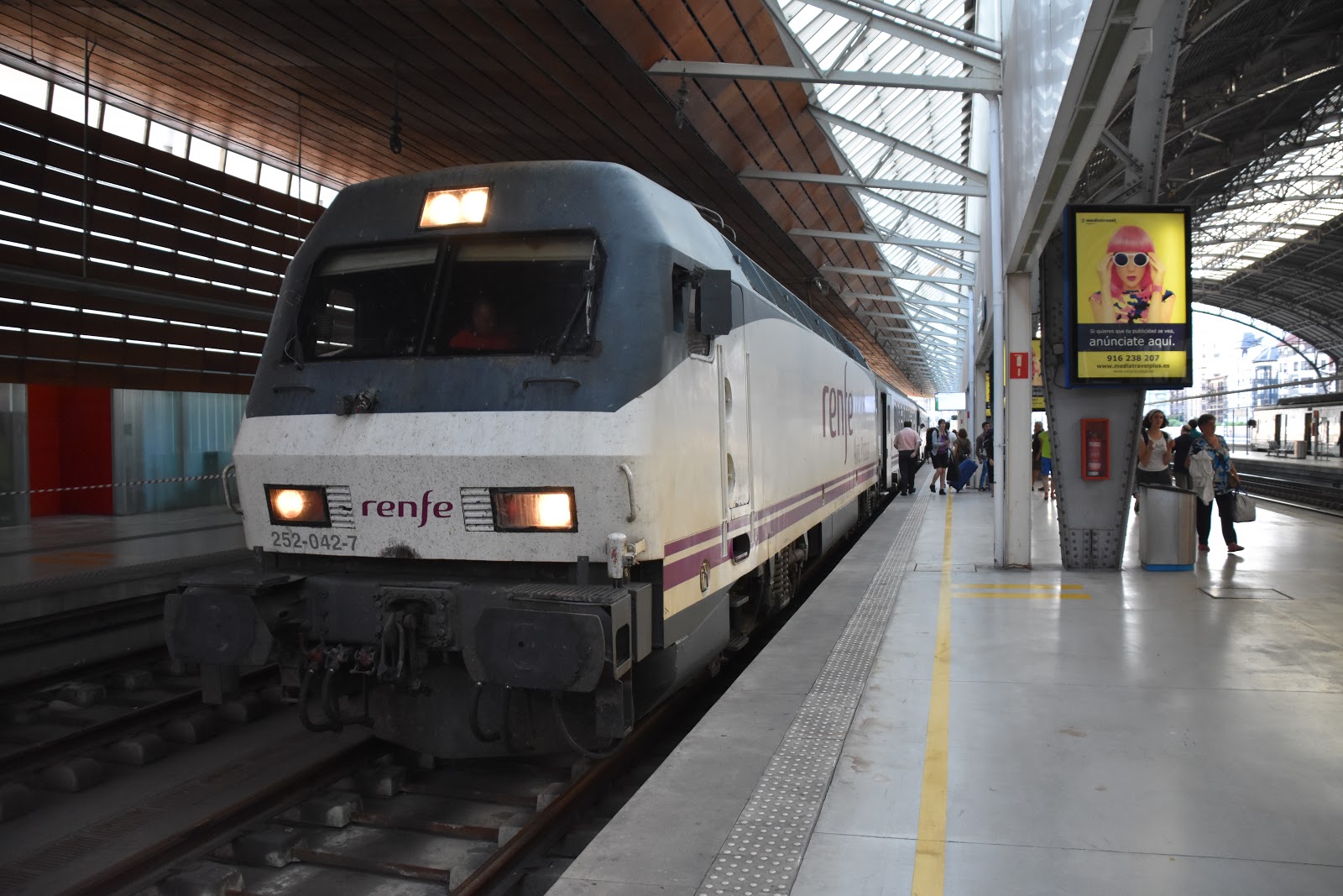 Trains and other things Barcelona to Bilbao