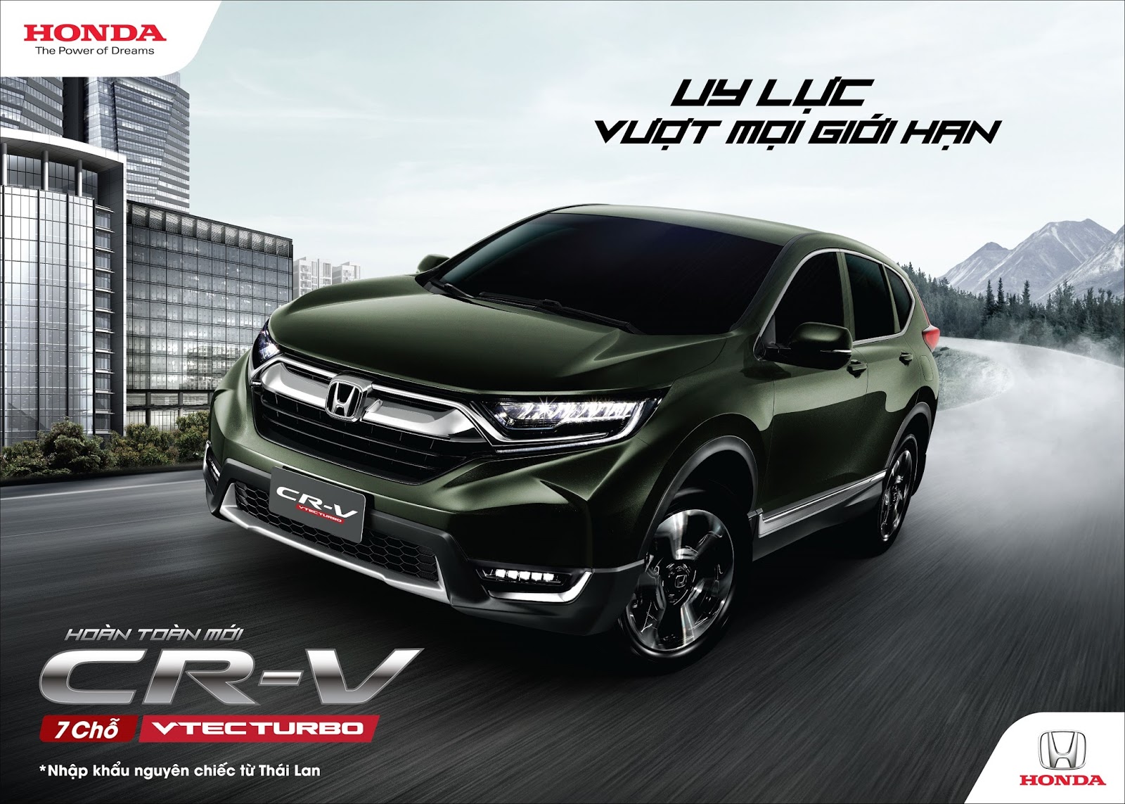 Giá lăn bánh Honda CRV 2018