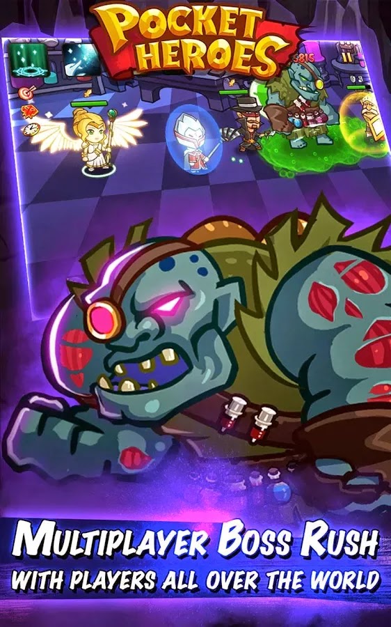 APP Publisher Download Pocket Heroes Apk Mod Unlimited Coin, Gems, and