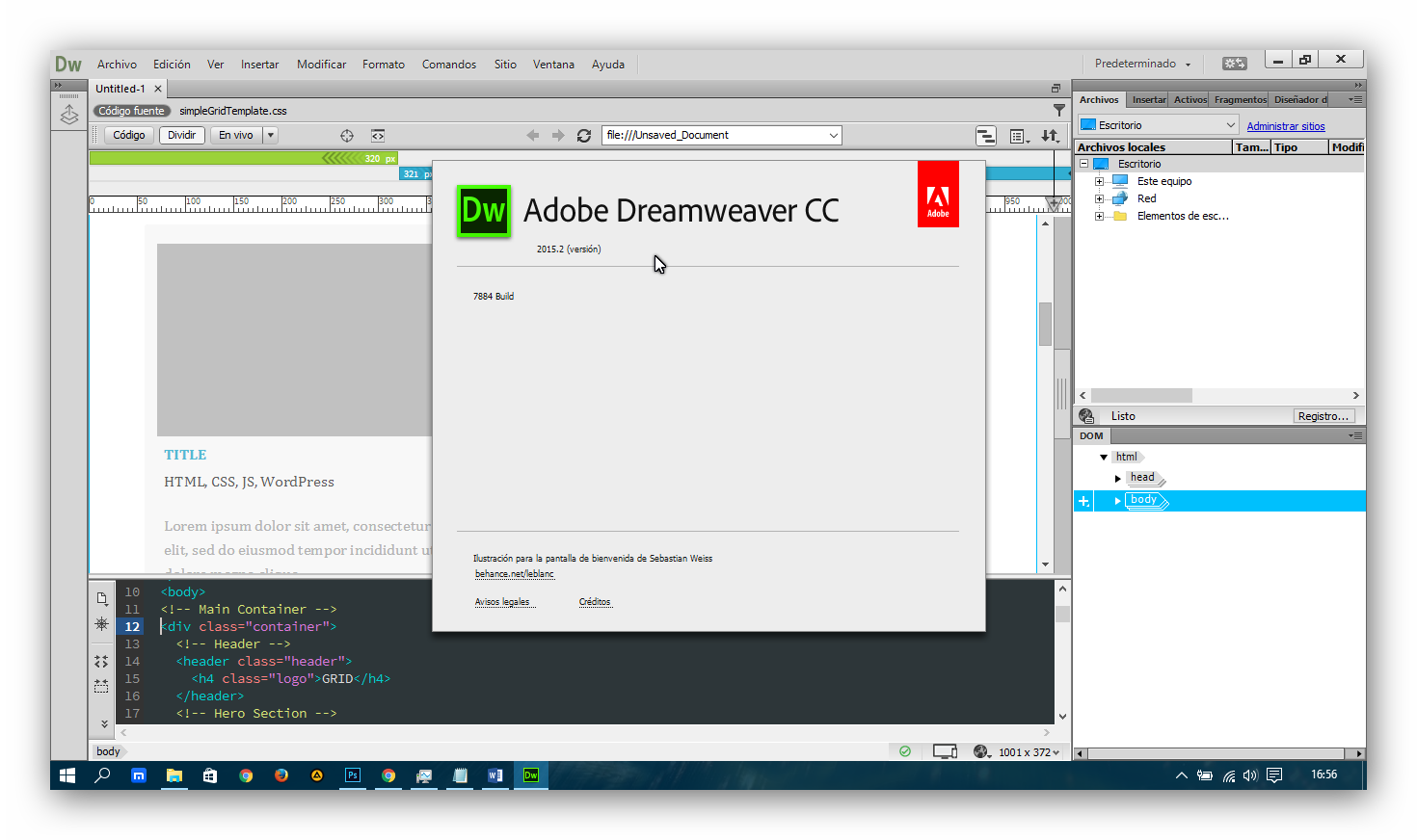 dreamweaver cc 2015