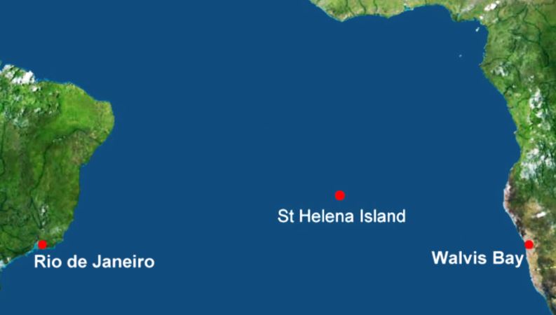 Just A Car Guy: St Helena island off West coast of finally has an an runway... and was set to have a grand opening on May St Helena