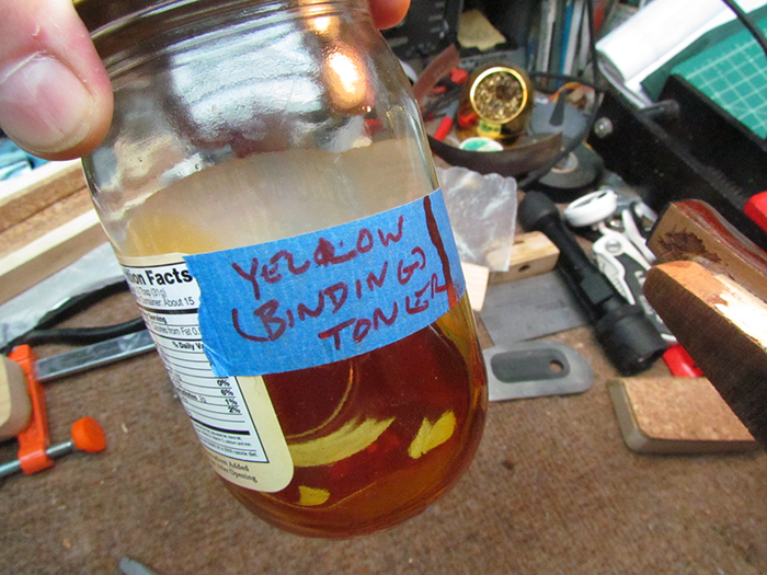 Shimming Guitar Neck Dovetail and Finish Chip Repair 1931 Martin 018T