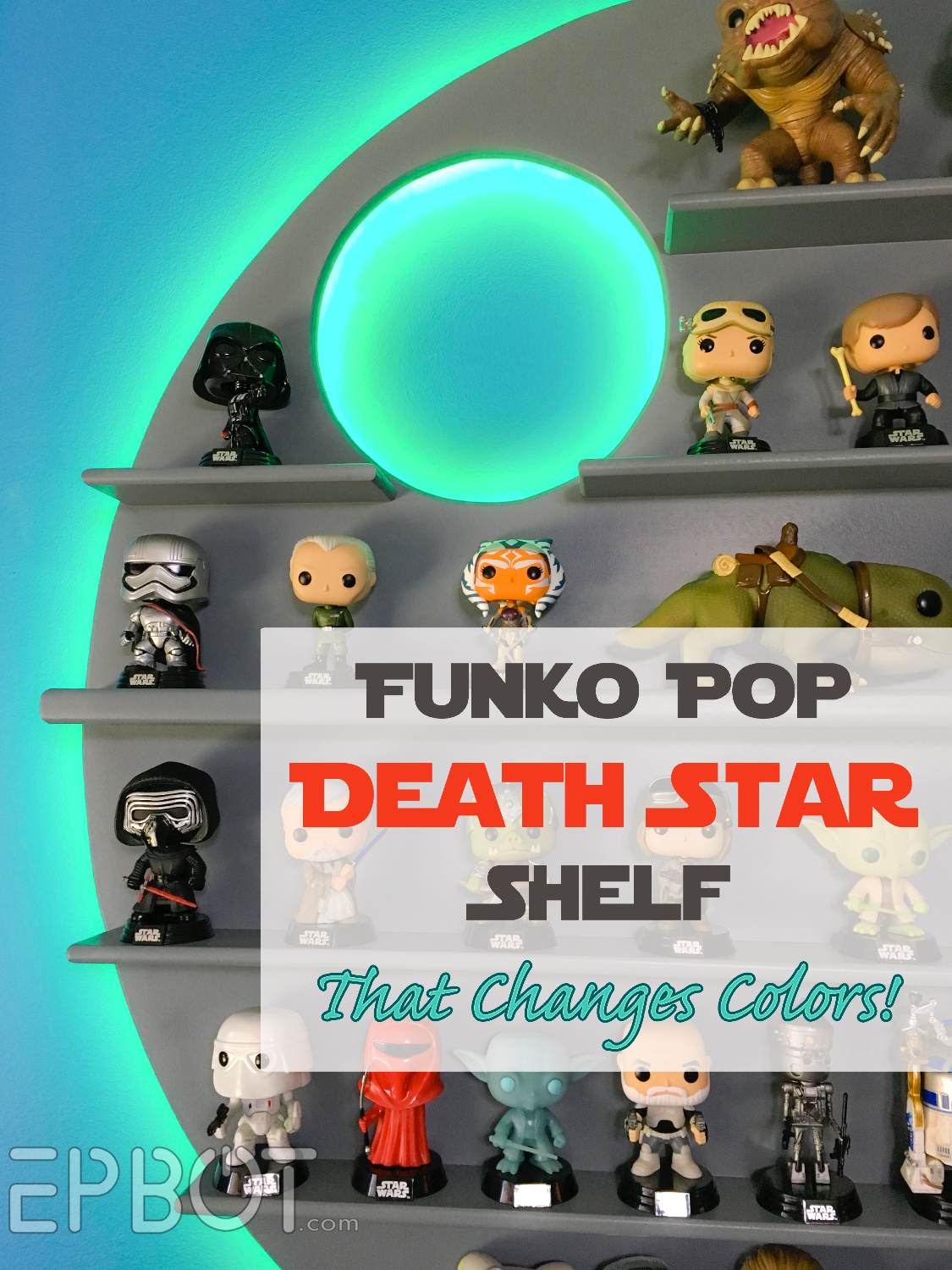 star wars funko pop display