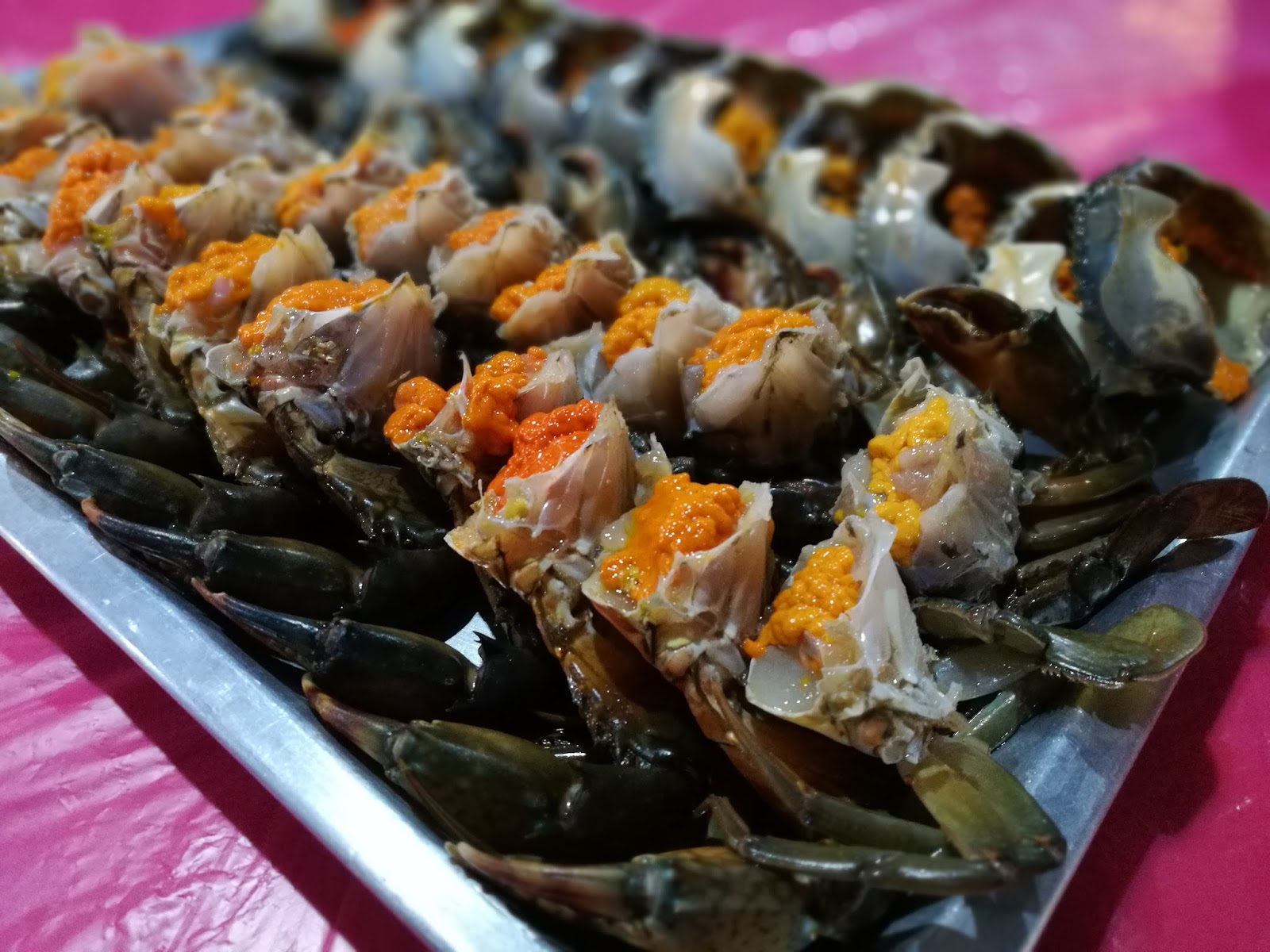 Makan Ketam Nipah Di Restoran Ocean Seafood Bandar Puteri