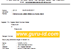 Contoh Surat Kuasa Permohonan Cetak Rekening Koran Doc  Kumpulan Surat