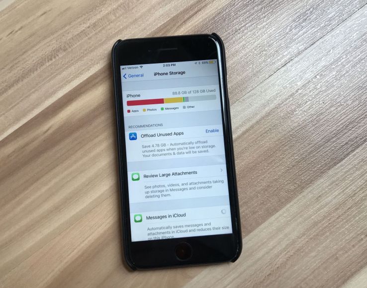 iOS 11 will help you free up storage on your iPhone through