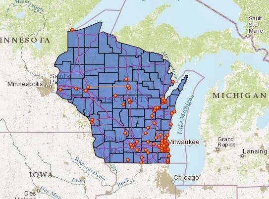 Web GIS at UW-Eau Claire