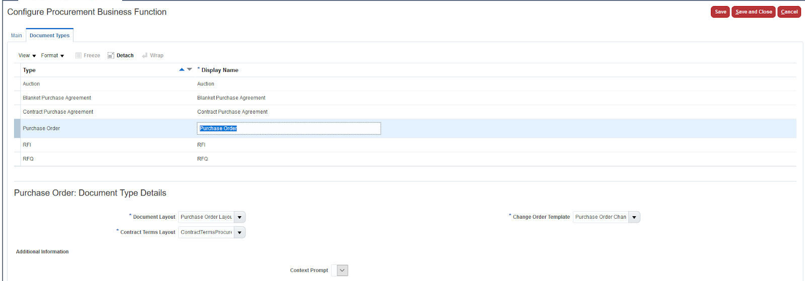 The Oracle Prodigy Changing the Purchase Order Layout in Oracle Fusion Applications