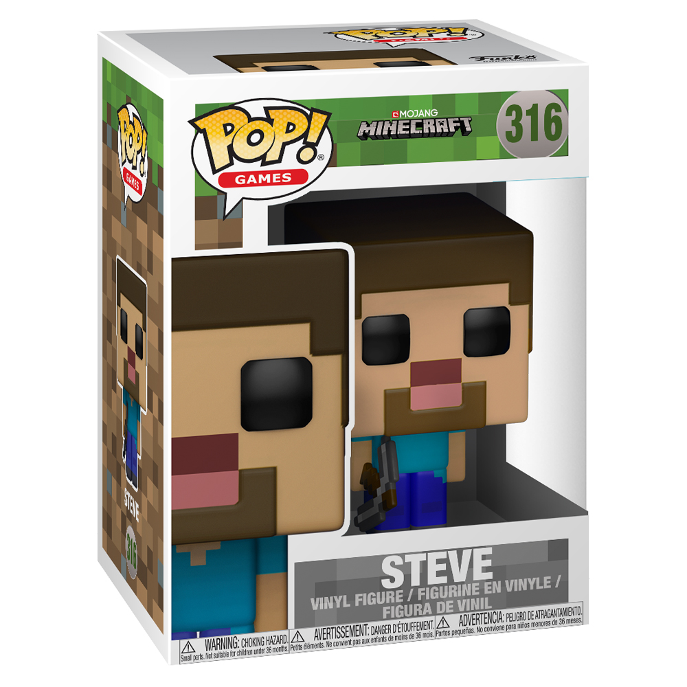 Funko Pop My World Around Minecraft Steve Crawler Coolie Afraid Of Hand  Made Figure From Trendoff2, $2.02