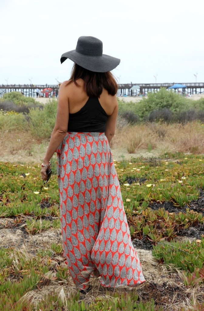 Skirt Inspiration: Beach-Ready Maxi Skirt