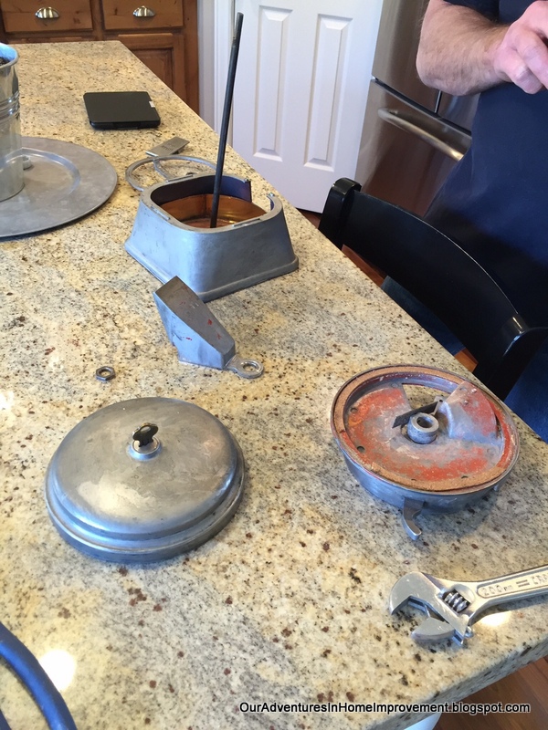 Our Adventures in Home Improvement Redoing an Old Gumball Machine