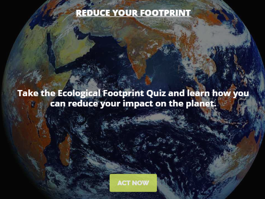 Reduce your footprint