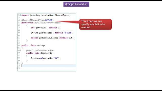 JAVA EE: Java Tutorial: Annotations in java | Java annotations [Built ...