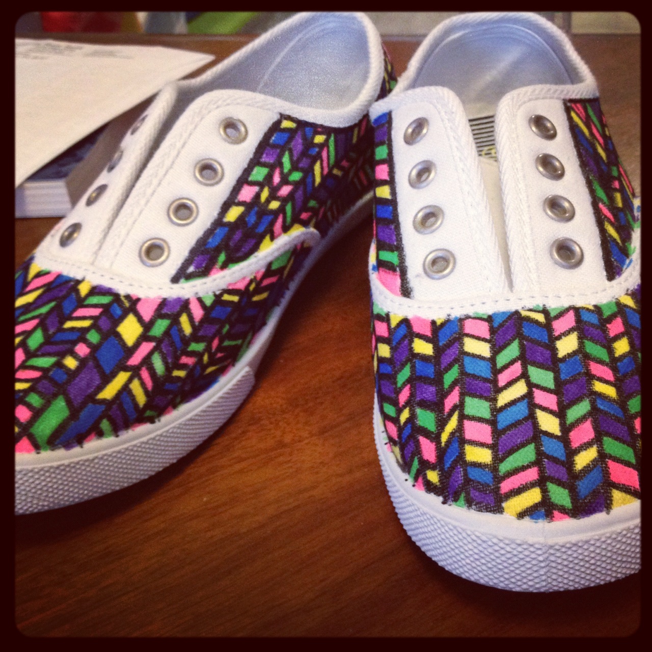 Eat, Breathe, Create. Repeat Daily. DIY Herringbone