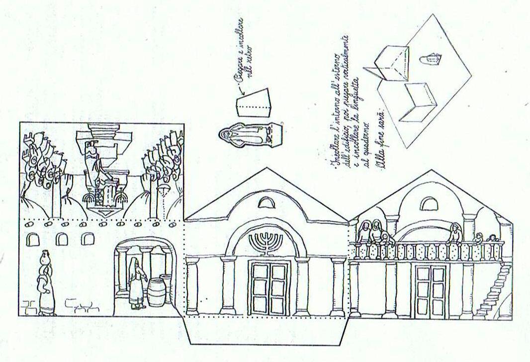 Sinagoga Da Colorare Disegni da colorare stampabili Sinagoga Da Colorare Disegni da colorare stampabili