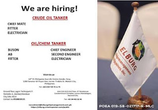 648 Opening seaman jobs hiring need seaman crew rank position officer, engineer, rating join on crude oil tanker ship & chemical tanker ship 2019