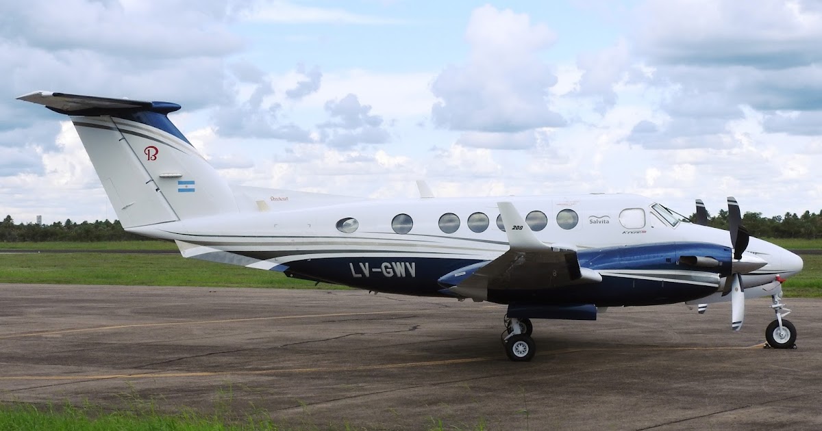 Historias Individuales: LV-GWV, Beech B200 Super King Air c/n BB-1594