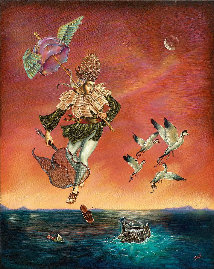 David Silva - Dasil | Mexican Imaginative Surrealist painter