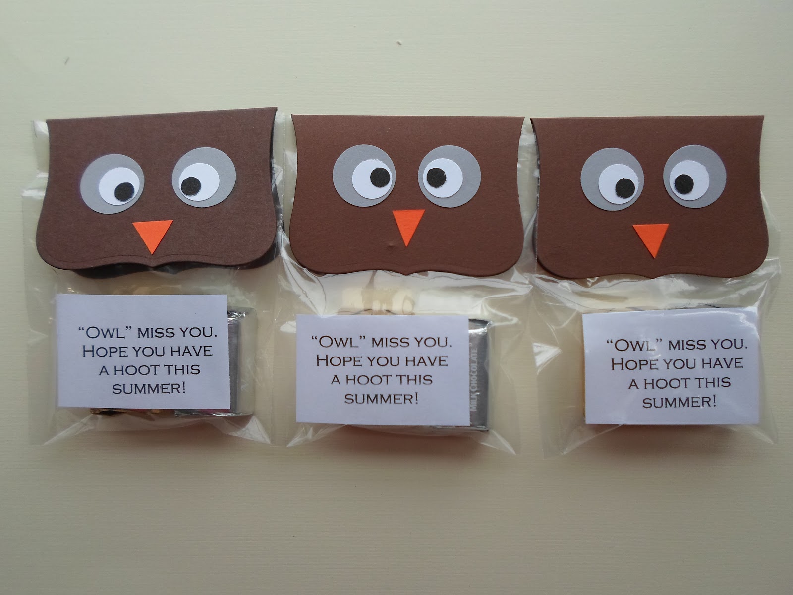 cheriesparetime: Owl Miss You Treats