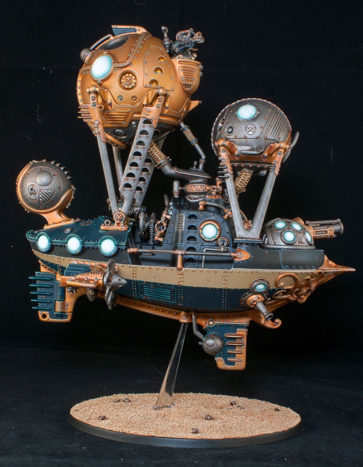 Kharadron Overlords Arkanaut Frigate Fins and Propellers G3401 