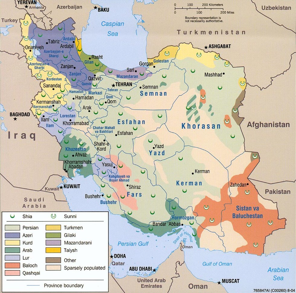Iran's religion and ethnicity