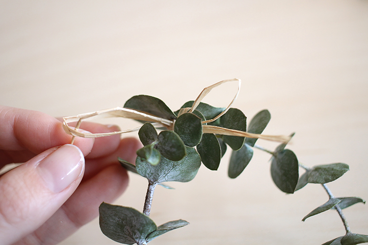 DIY Decor Eucalyptus Napkin Ring SUGAR LANE