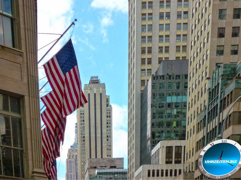 Uhrzeit New York Uhrzeit in New York