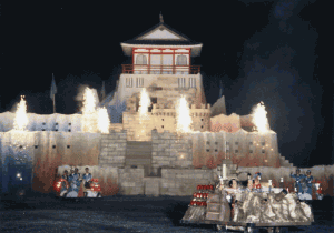 ... do Nunca digas Banzai (Takeshi's Castle)