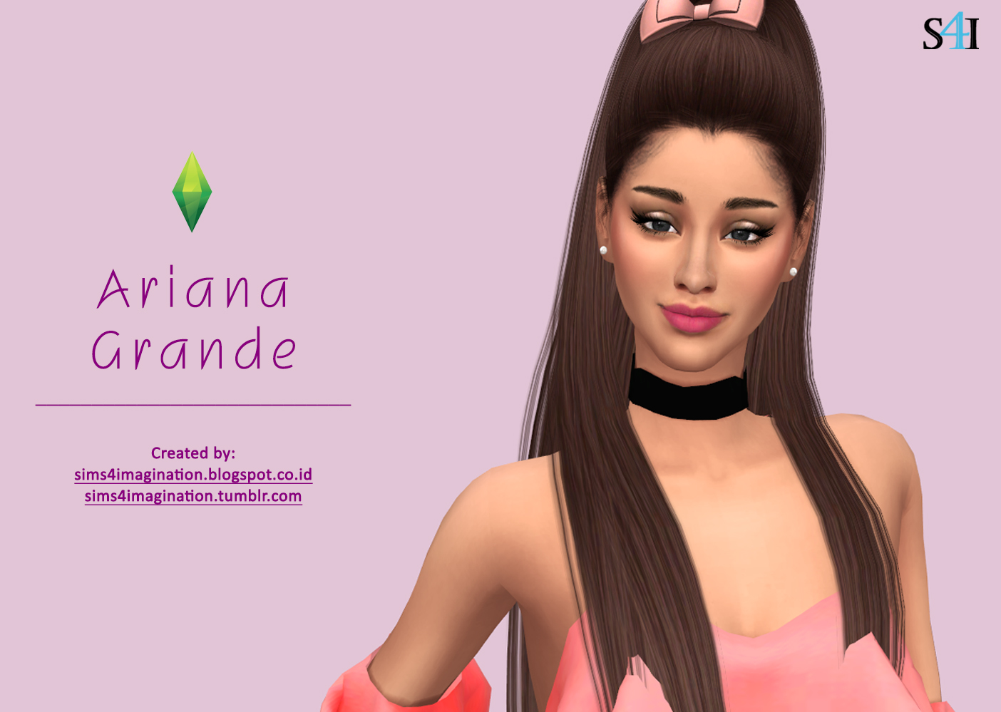 Ariana Grande The Sims 4 Cc Sims 4 Ariana Grande Hair CC