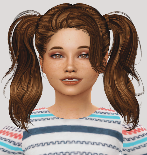 sims 4 cc child hair maxis match