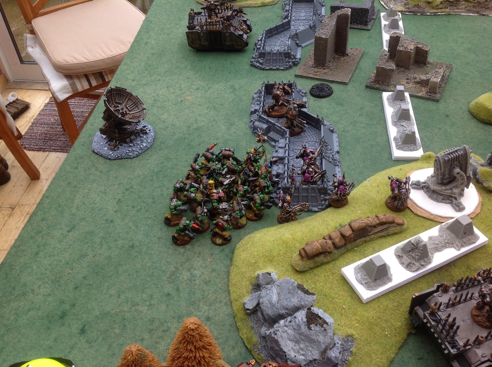 Waaagghhh! 1500 point Ork Army List the battle plan