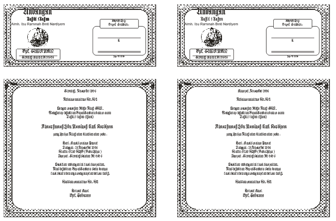 Download Undangan Gratis Desain Undangan Pernikahan