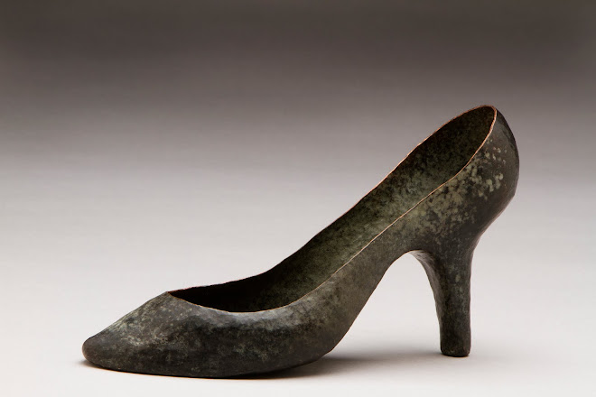 high heeled shoe