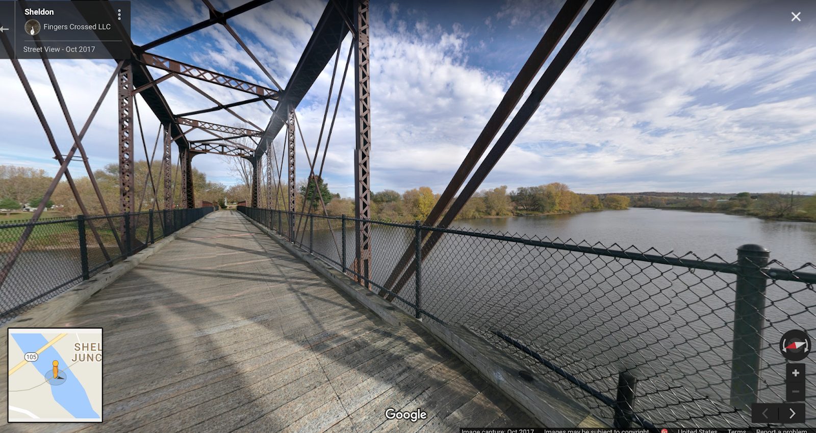 Central Vermont Railway Sheldon Junction Bridge