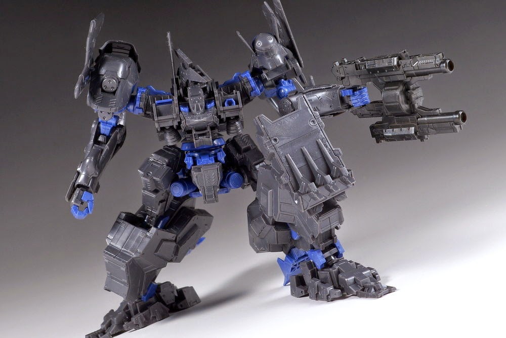 KOTOBUKIYA Armored Core Verdict Day CO3 Malicious R.I.P.3M Blue