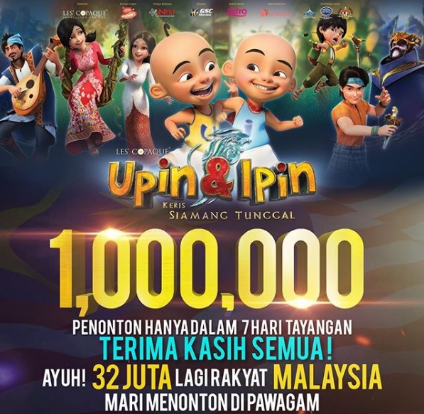 Tunggal keris sejarah siamang Movie Upin