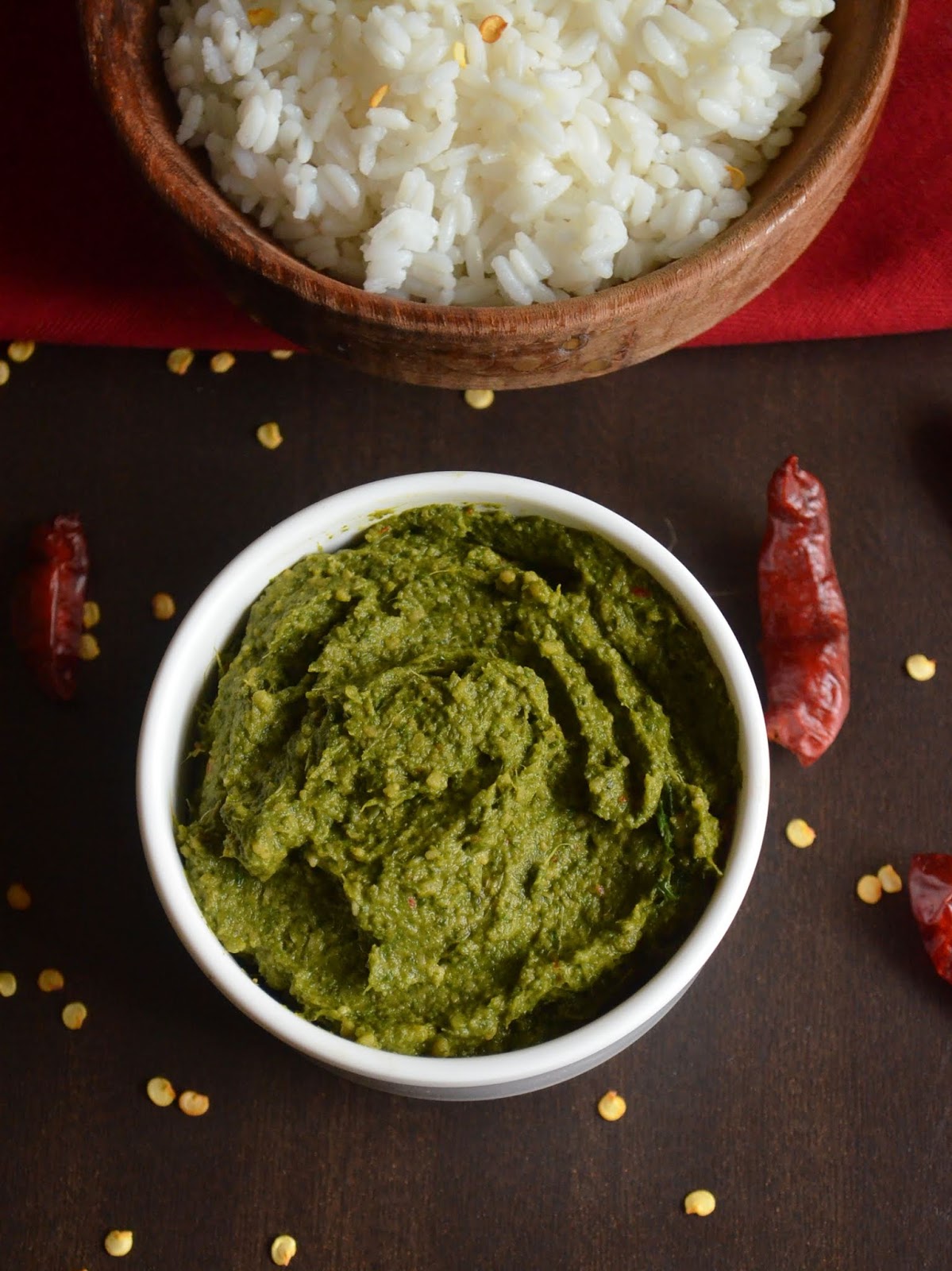 Indulge... Kothamalli Thogayal Thick Coriander leaves Chutney