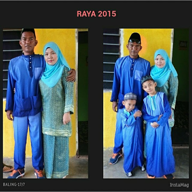 blogger kahty aiman, khaty aiman, bisnes jahitan, riang raya, blogger utara,