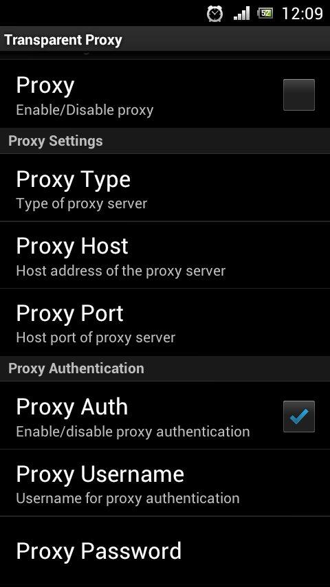 Proxy wifi